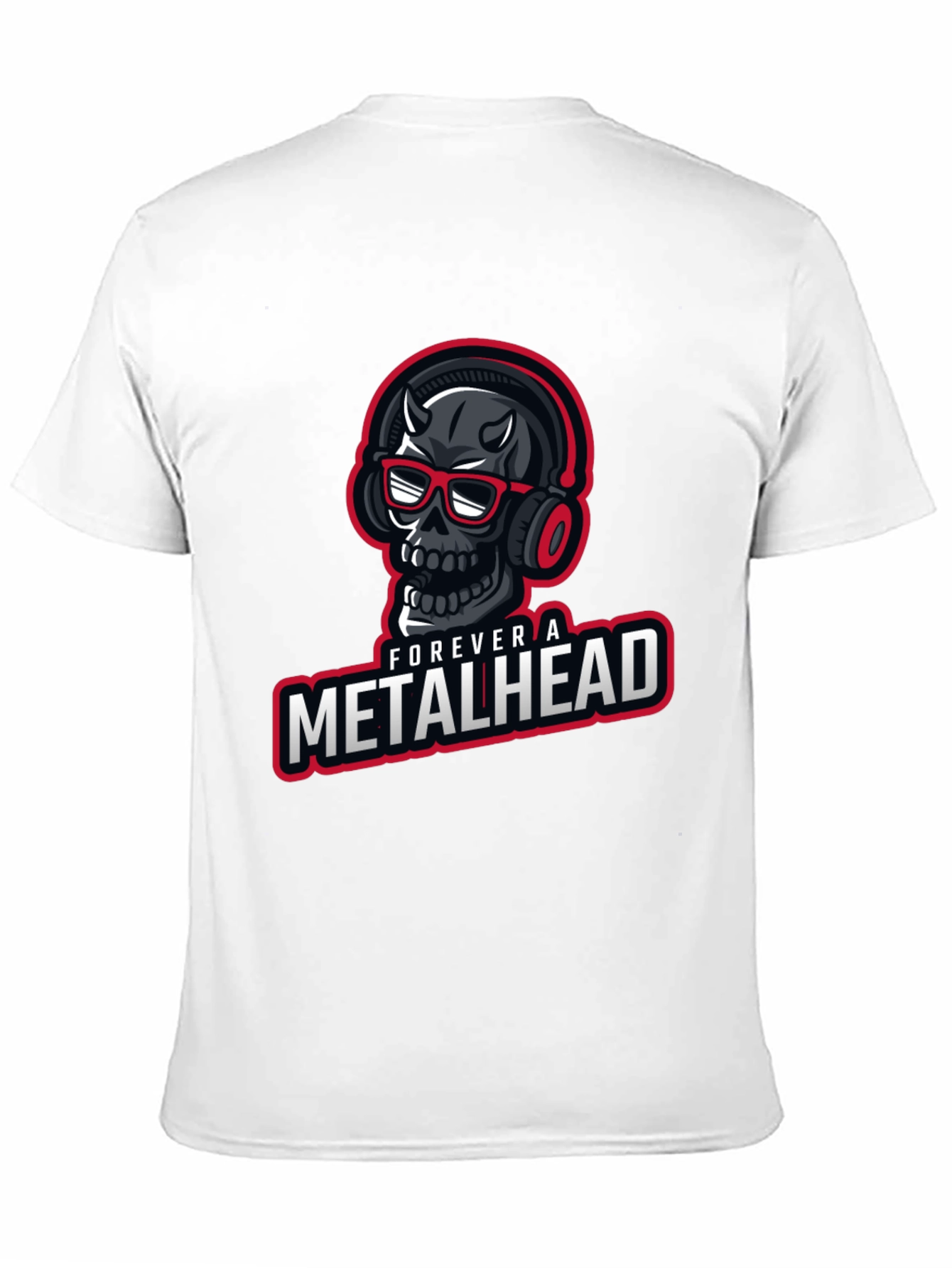 Forever a Metalhead Graphic T-Shirt - Black