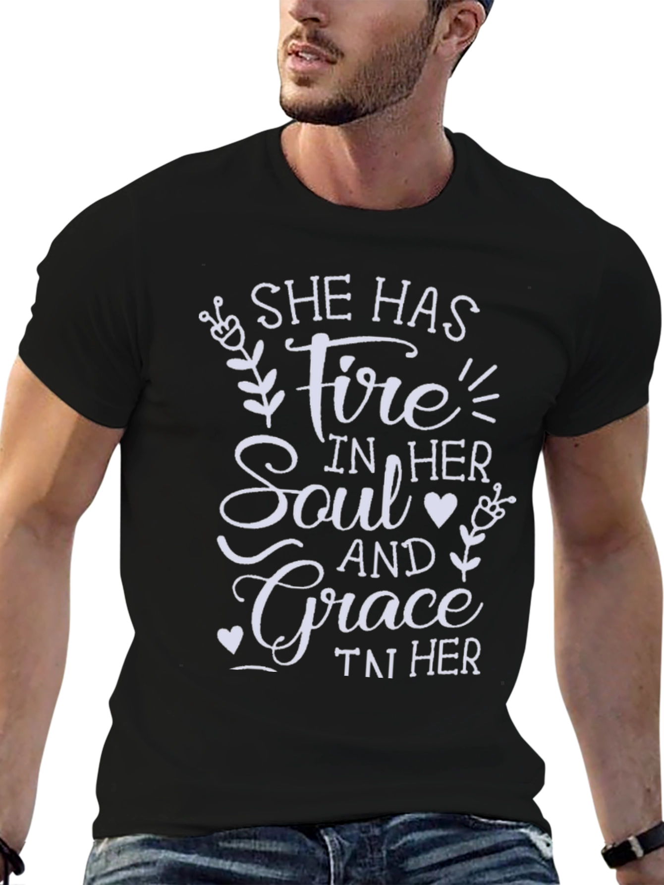 She Has Fire and Grace T-Shirt