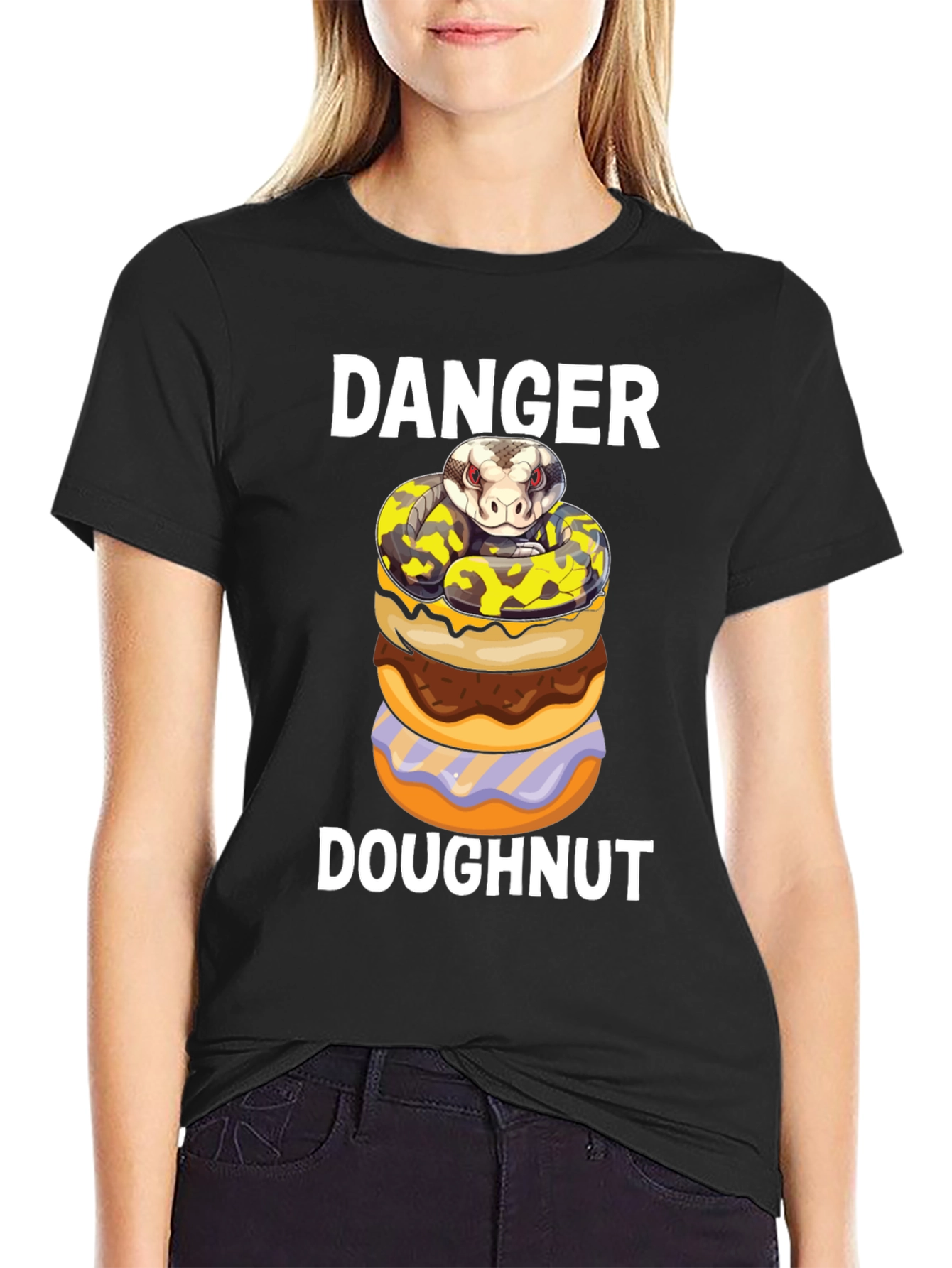 Danger Doughnut T-Shirt - Snake & Treats!