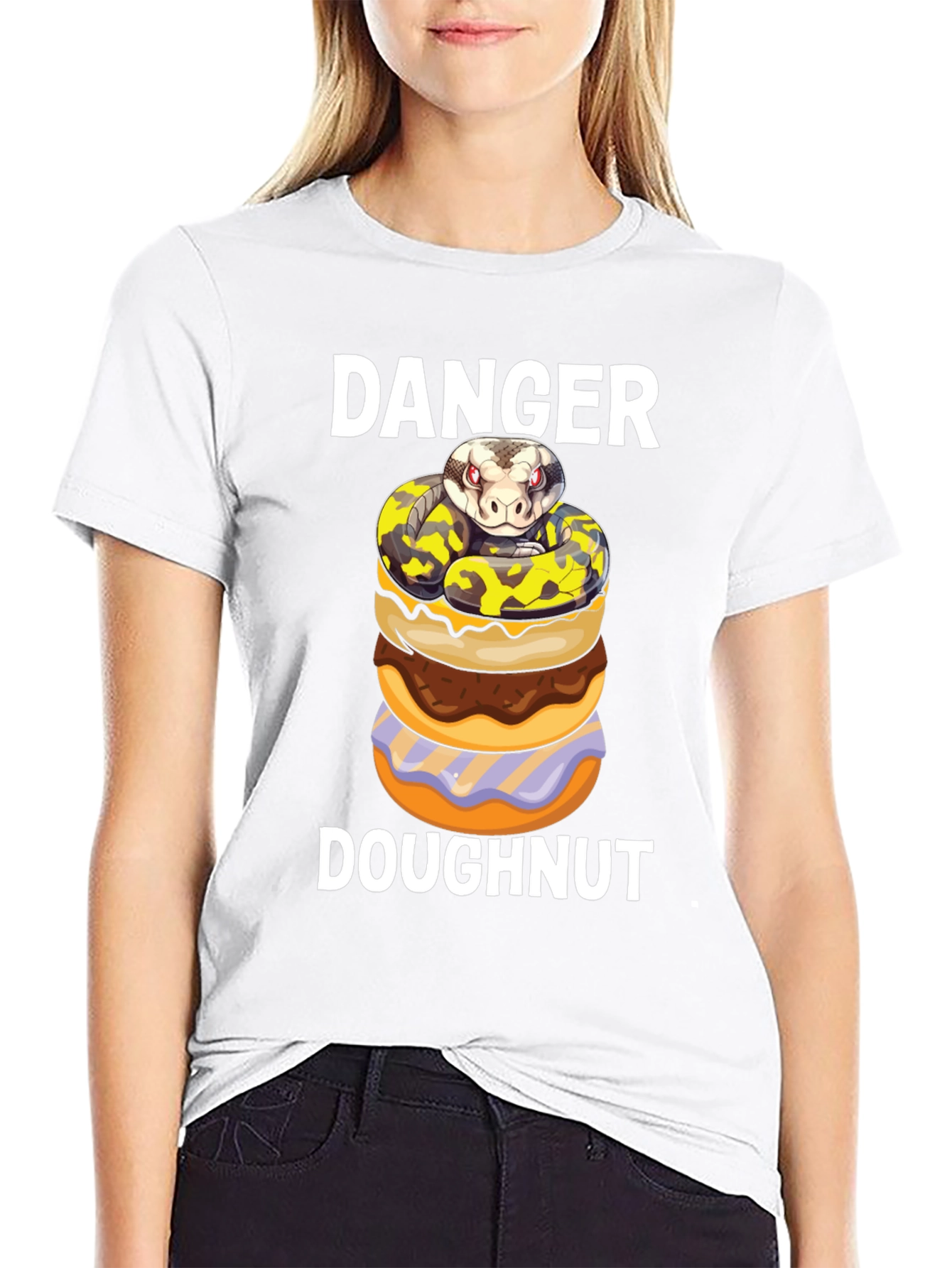 Danger Doughnut T-Shirt - Snake & Treats!