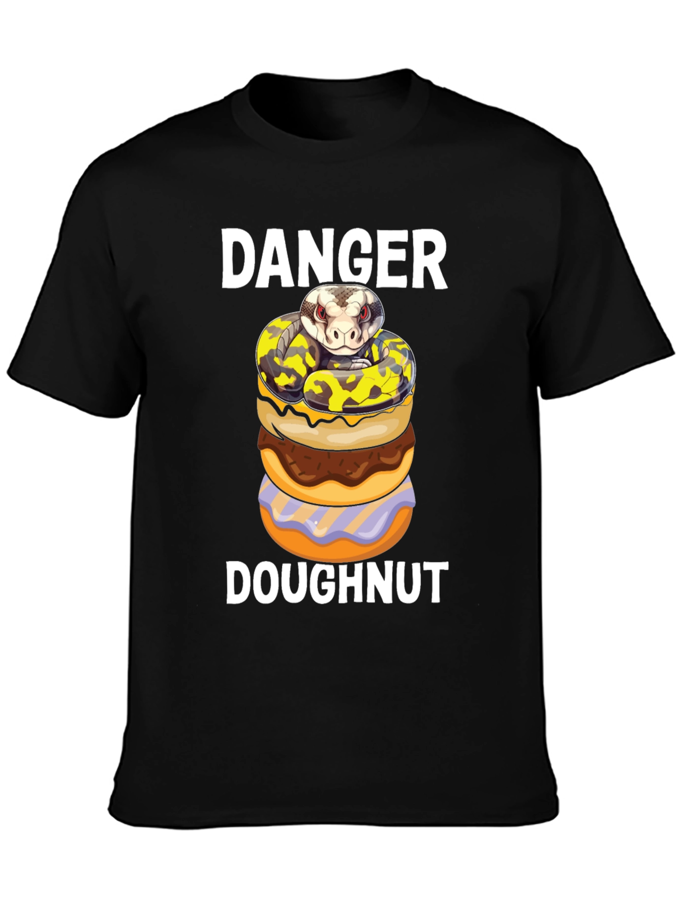 Danger Doughnut T-Shirt - Snake & Treats!