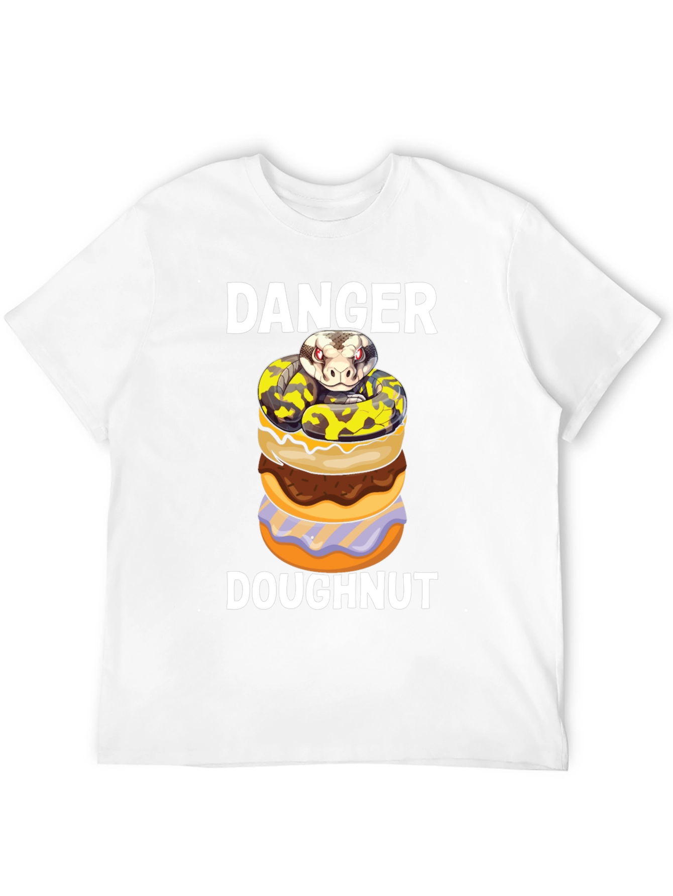 Danger Doughnut T-Shirt - Snake & Treats!