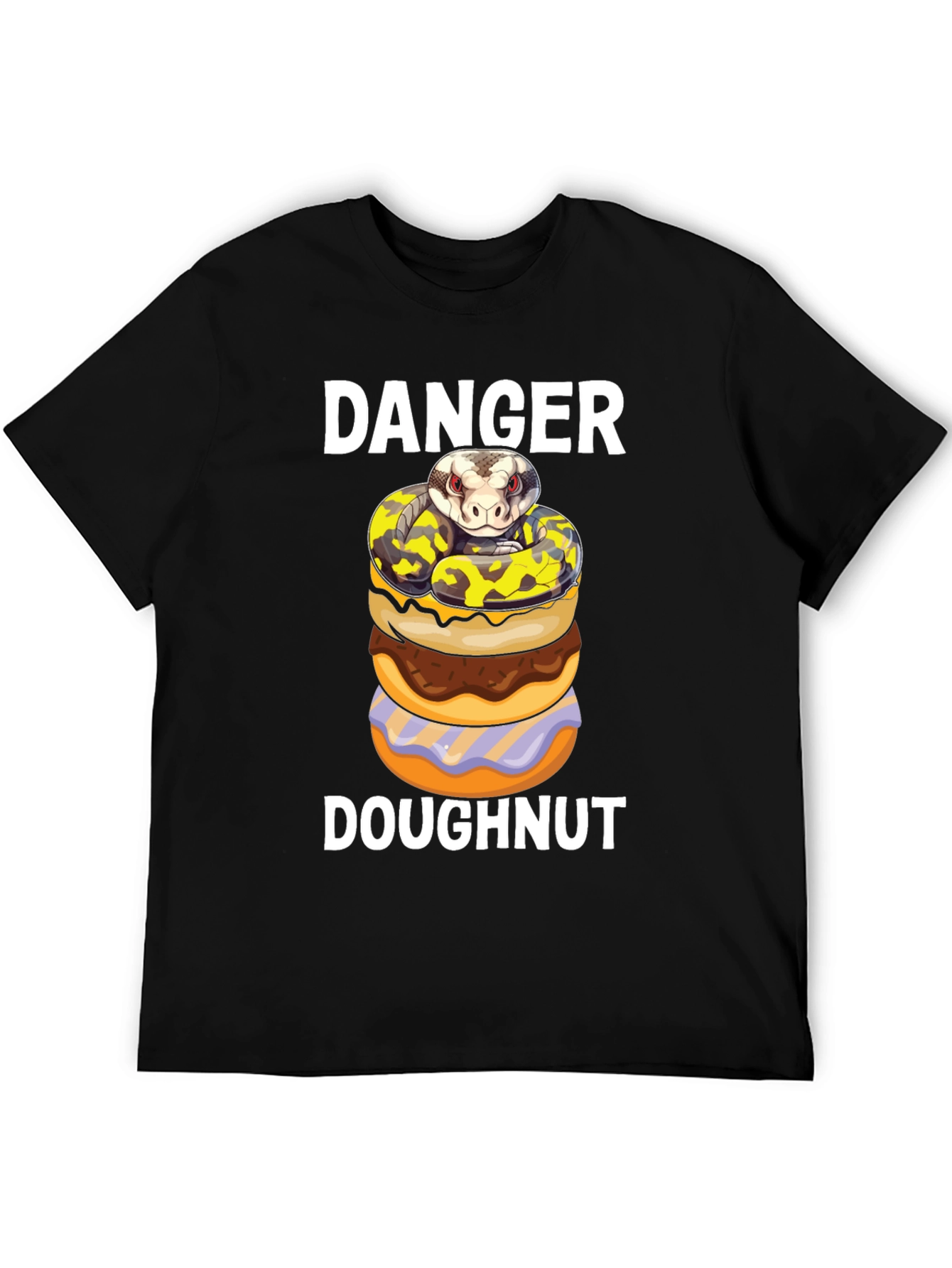 Danger Doughnut T-Shirt - Snake & Treats!
