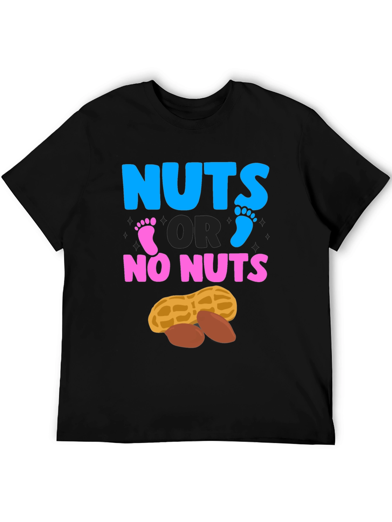 Nuts or No Nuts Gender Reveal T-Shirt