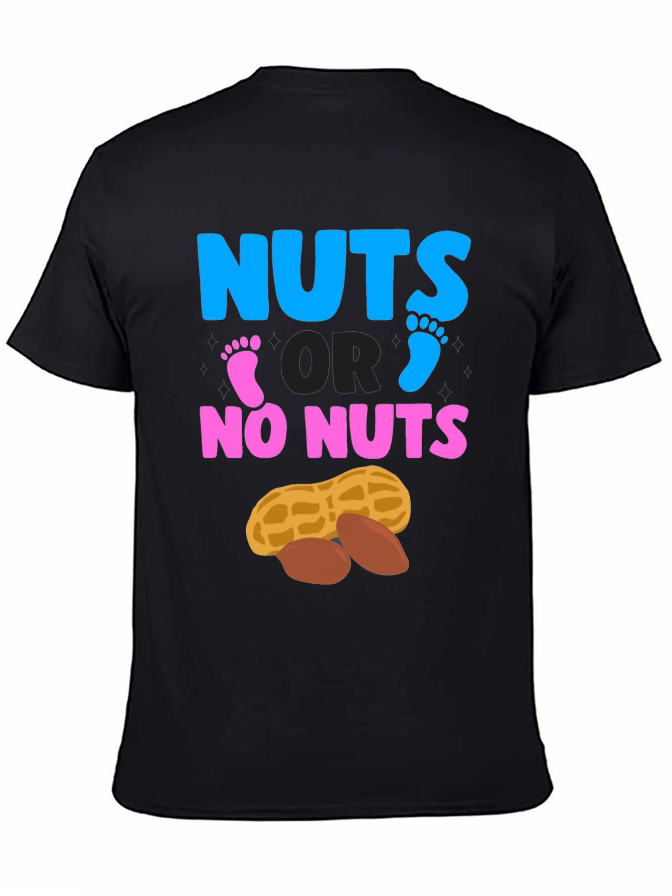 Nuts or No Nuts Gender Reveal T-Shirt