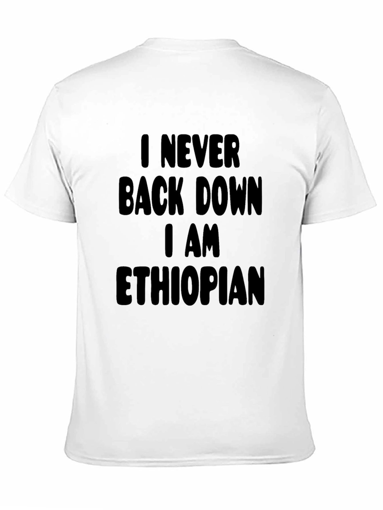 Ethiopian Pride Black T-Shirt