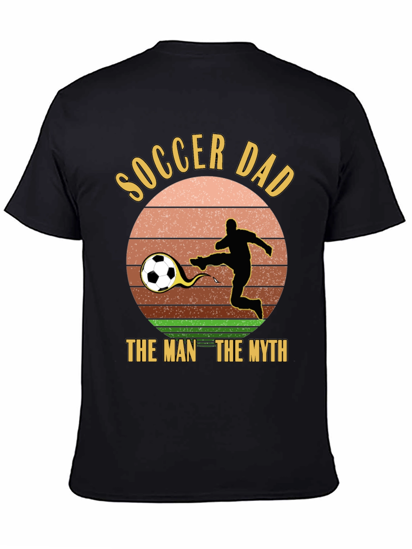 Soccer Dad Graphic T-Shirt - The Man The Myth