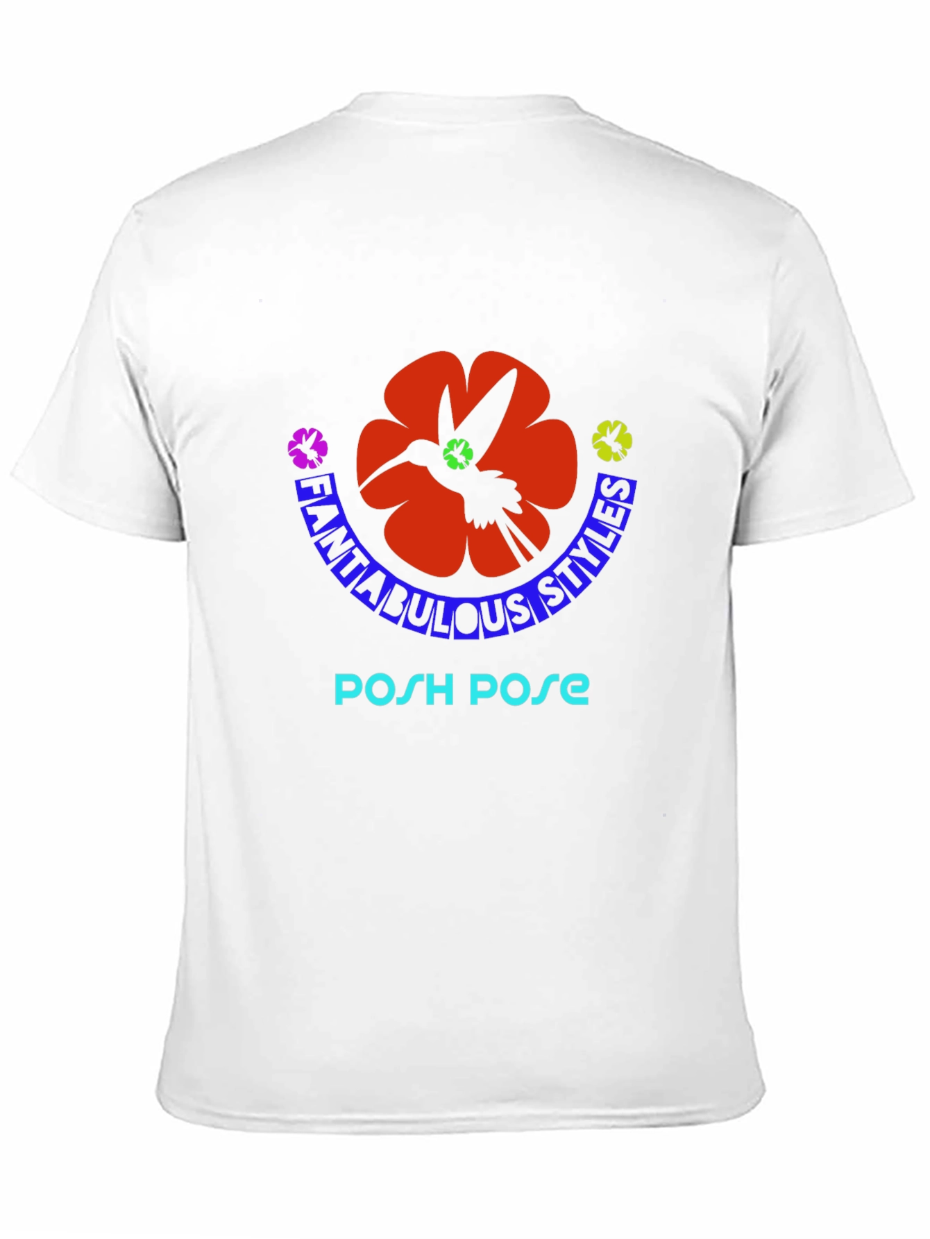 Fantabulous Styles Posh Pose Graphic T-Shirt