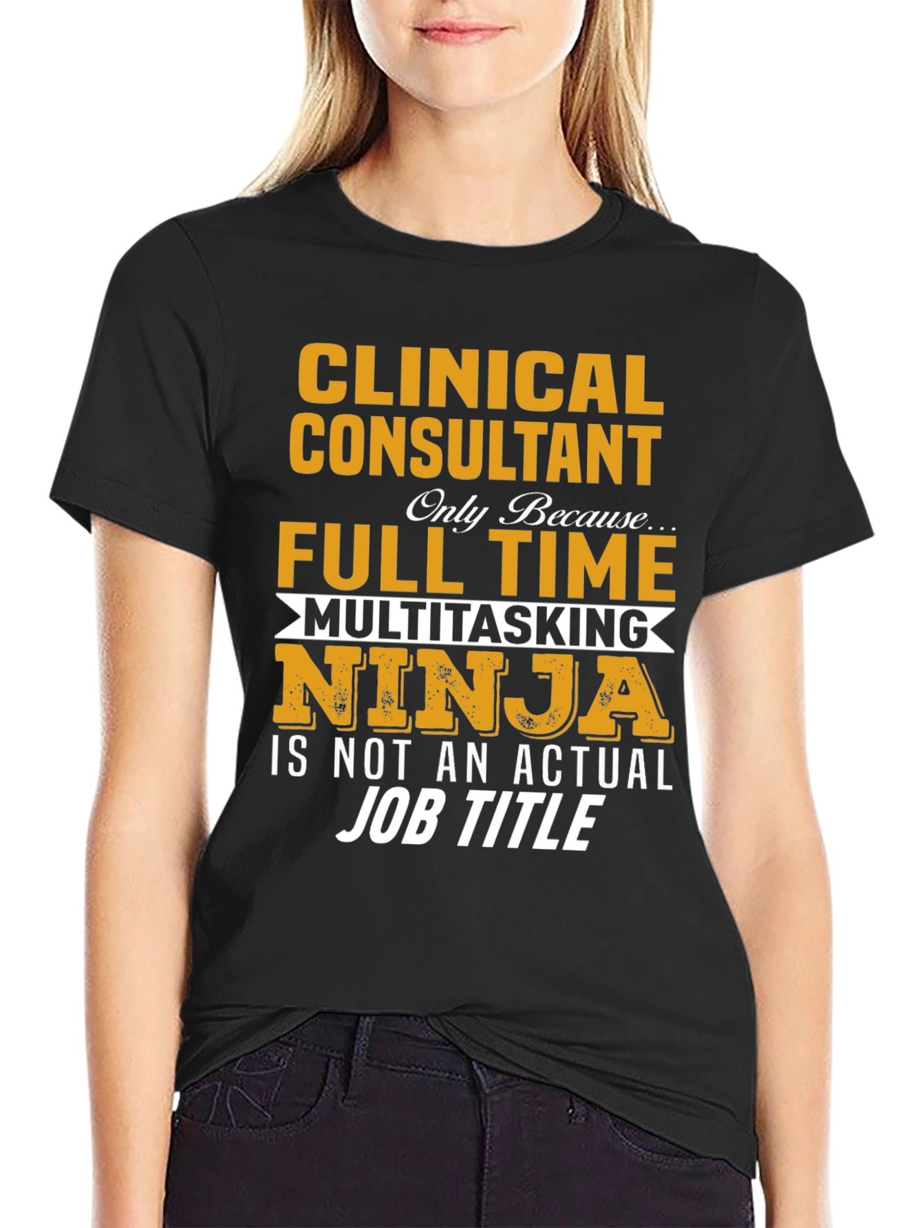 Clinical Consultant Full Time Ninja T-Shirt