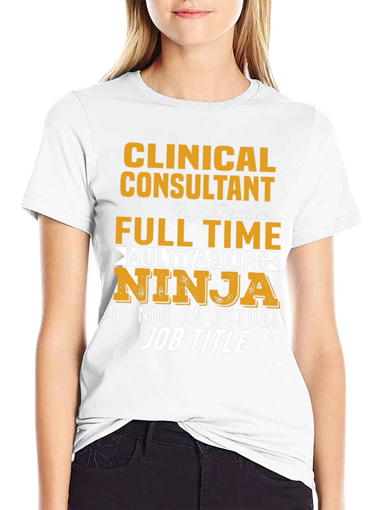 Clinical Consultant Full Time Ninja T-Shirt