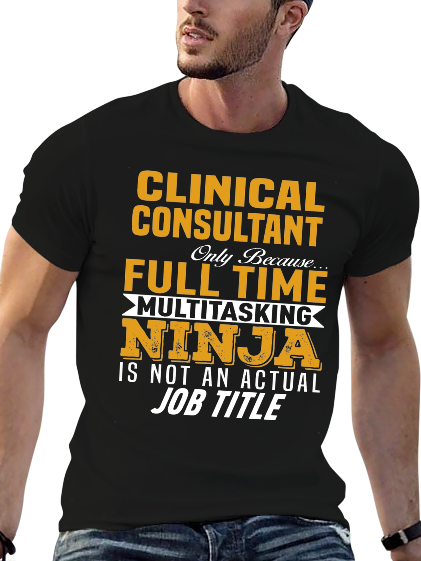 Clinical Consultant Full Time Ninja T-Shirt