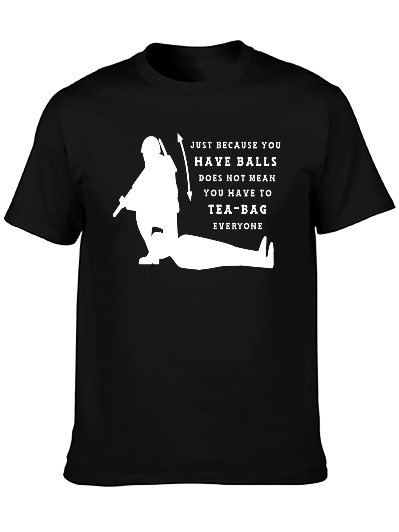 Humorous Graphic Tee - Tea-Bag Everyone