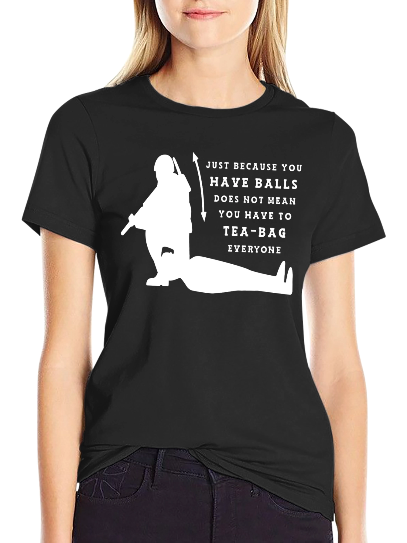 Humorous Graphic Tee - Tea-Bag Everyone