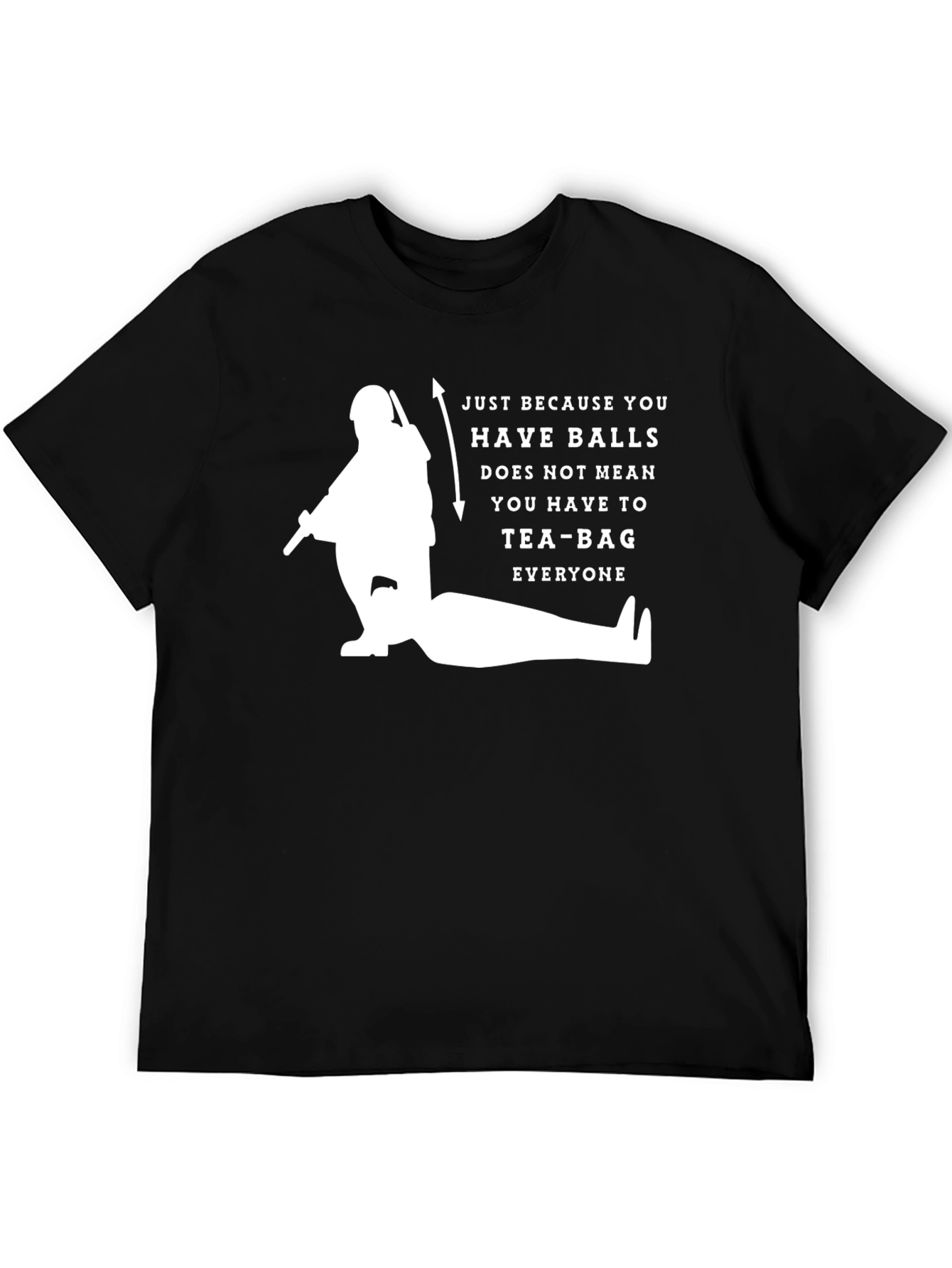 Humorous Graphic Tee - Tea-Bag Everyone