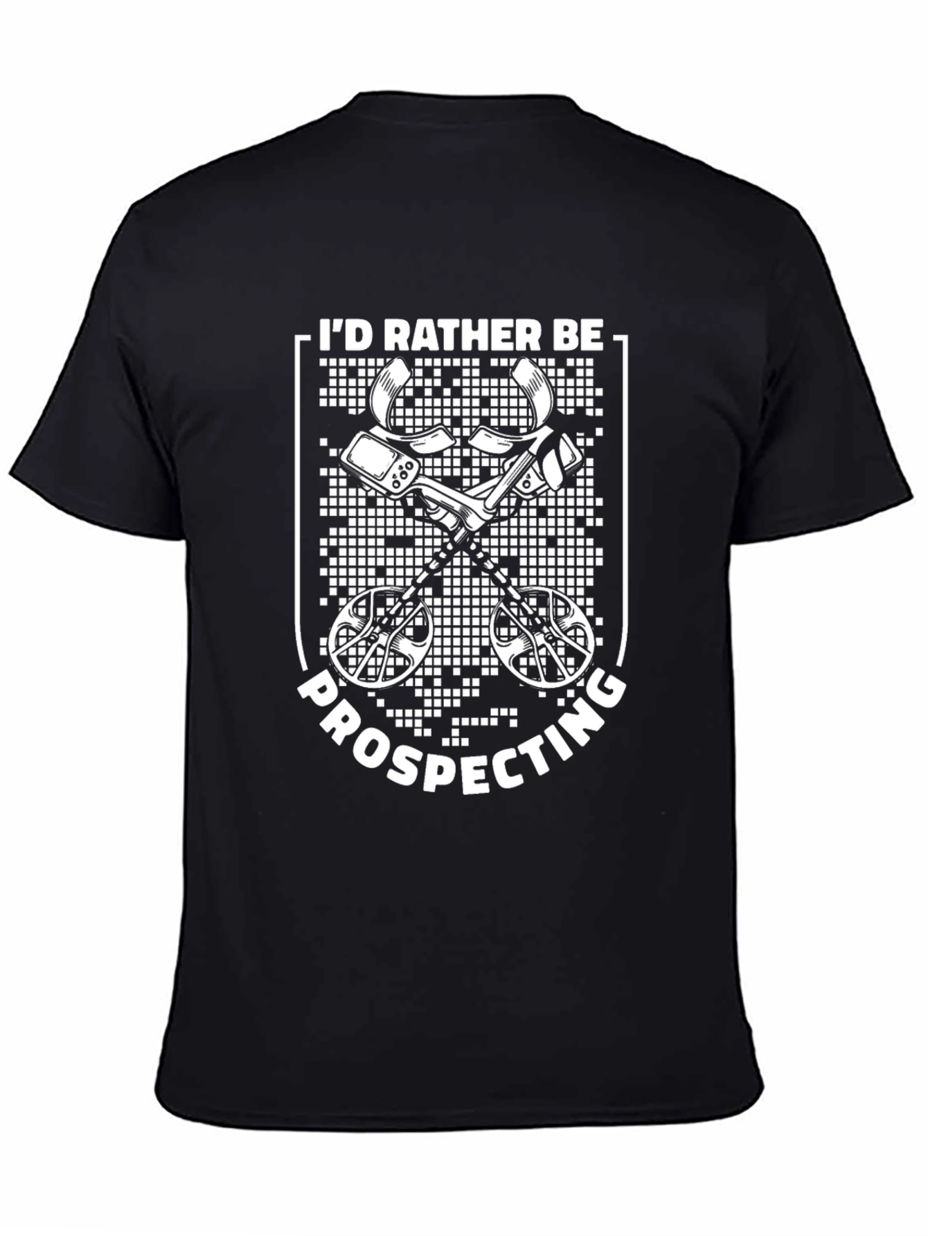 Prospecting T-Shirt - Metal Detector Graphic