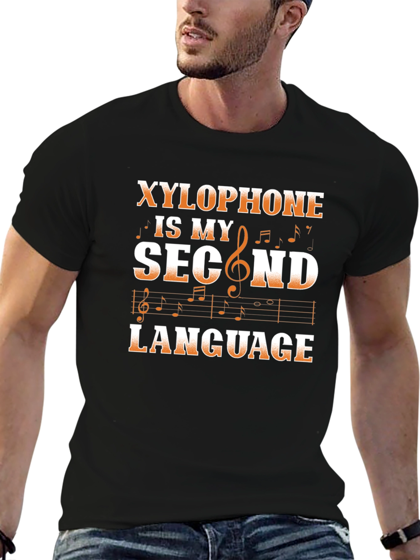 Xylophone is My Second Language Graphic Tee
