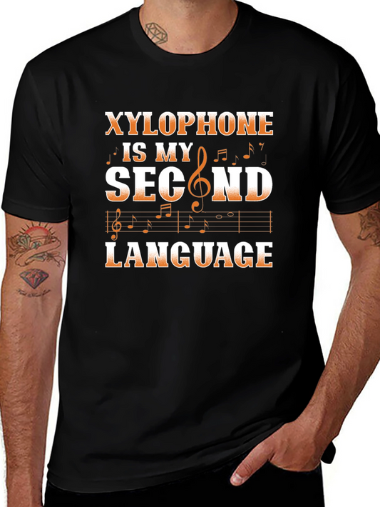 Xylophone is My Second Language Graphic Tee