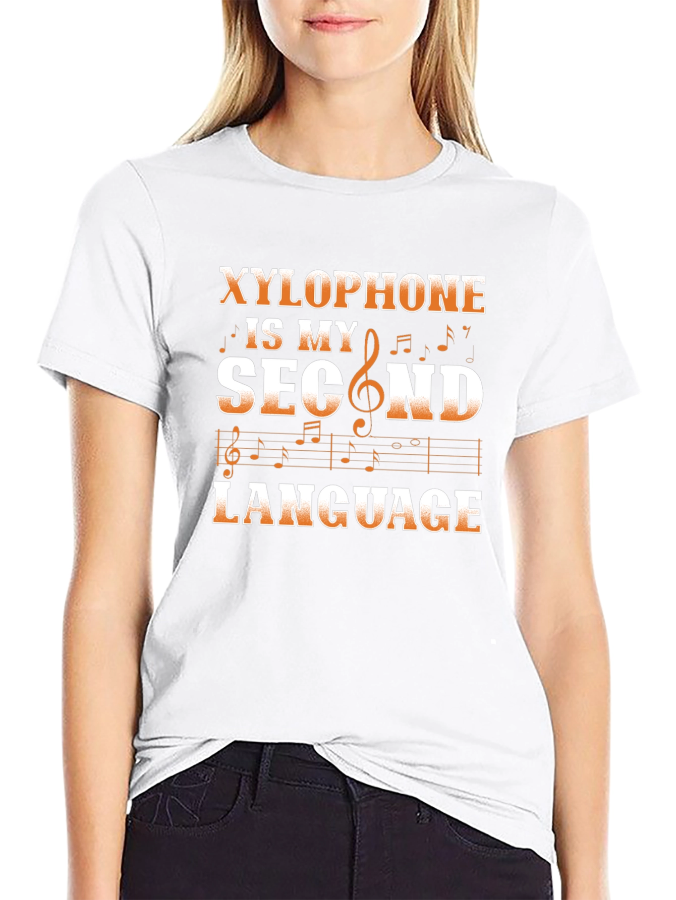 Xylophone is My Second Language Graphic Tee