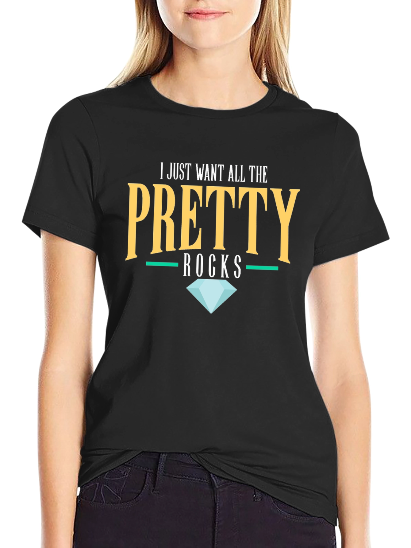 Pretty Rocks T-Shirt -  Diamond Lovers Tee