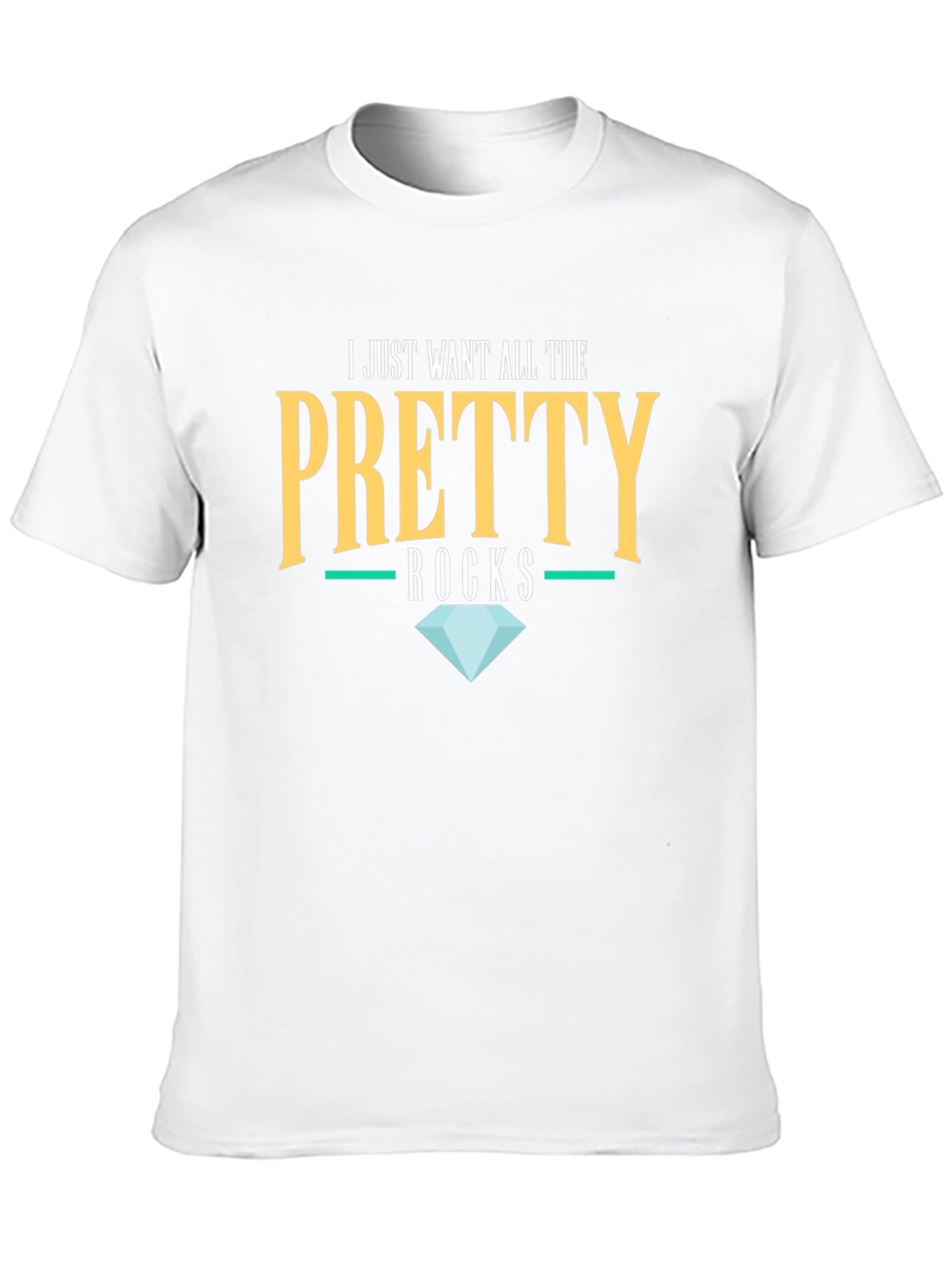 Pretty Rocks T-Shirt -  Diamond Lovers Tee