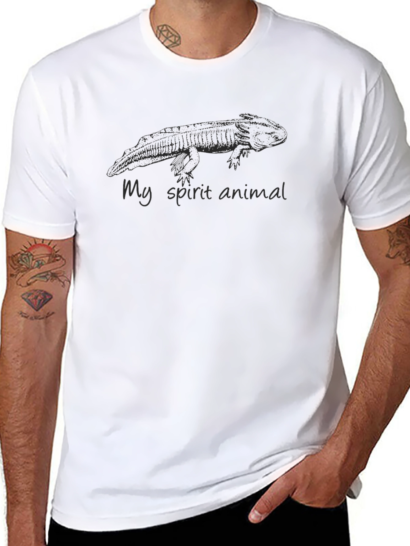 My Spirit Animal Black T-Shirt