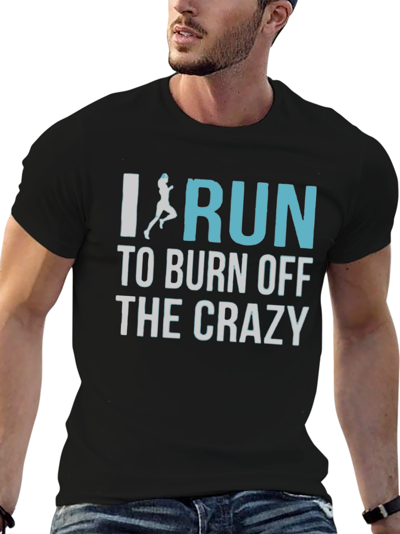 I Run to Burn Off The Crazy T-Shirt