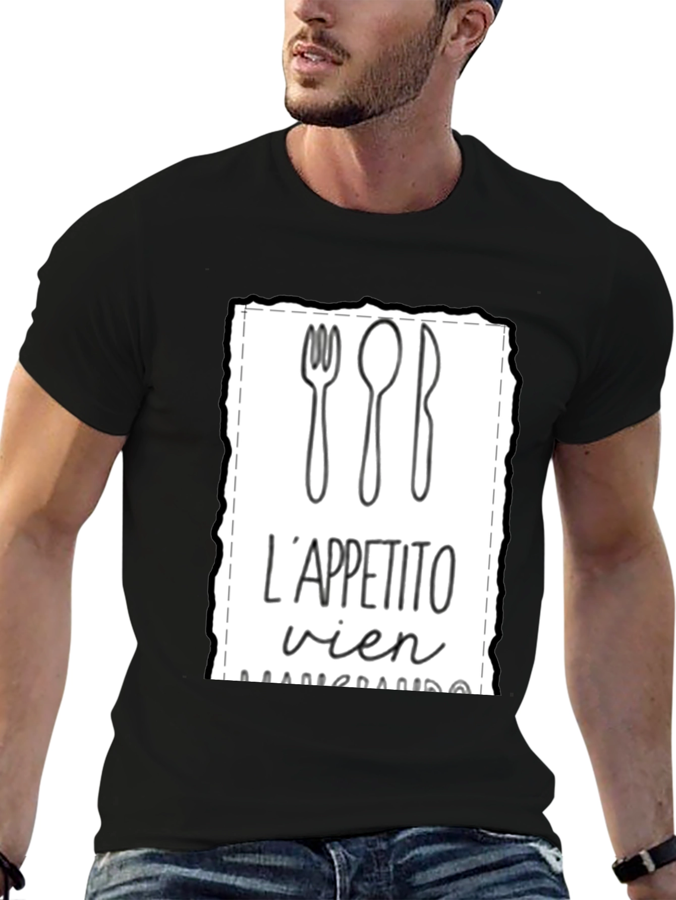Lappetito Vien Mangairdo T-Shirt - Italian Foodie