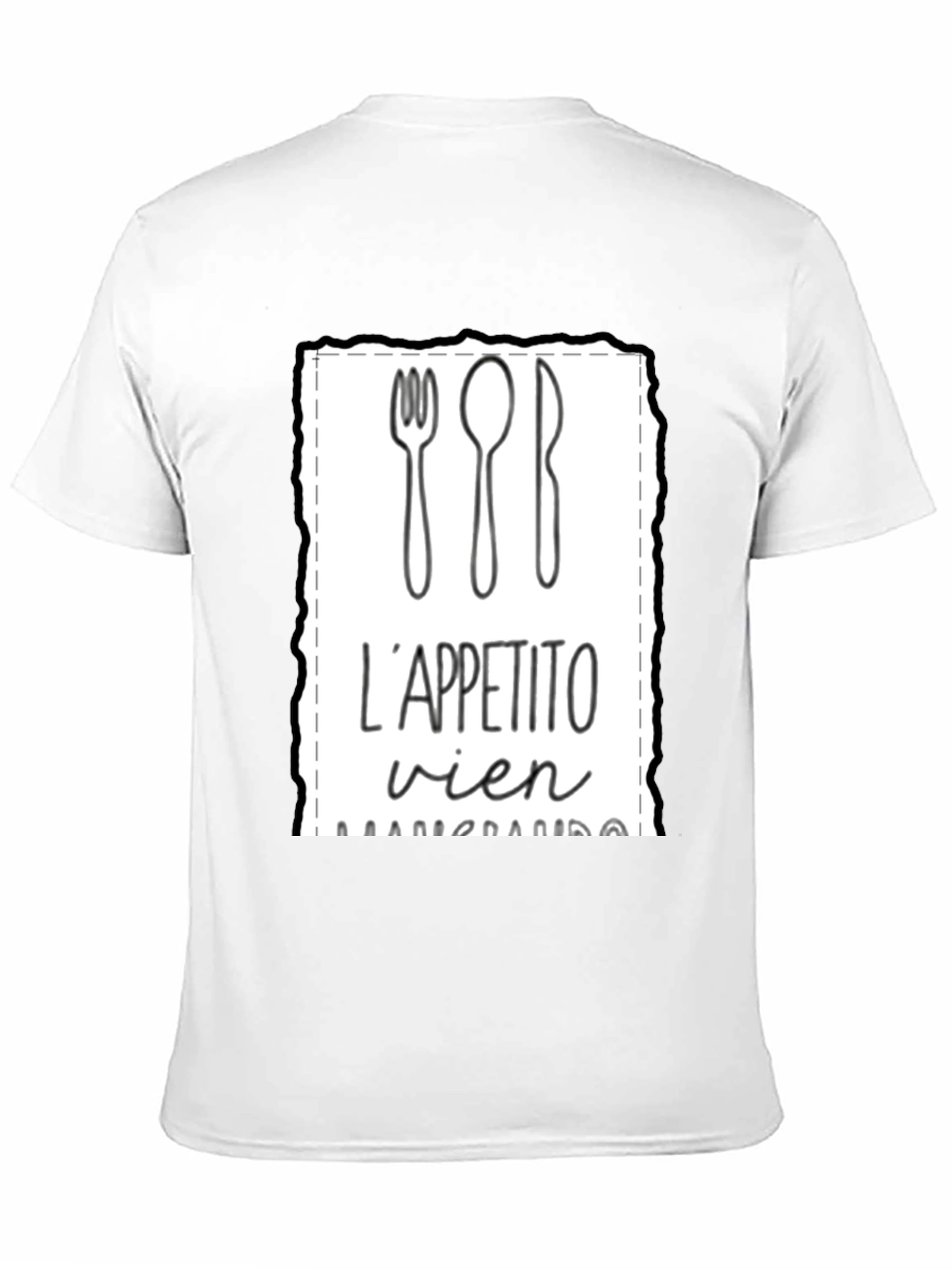 Lappetito Vien Mangairdo T-Shirt - Italian Foodie