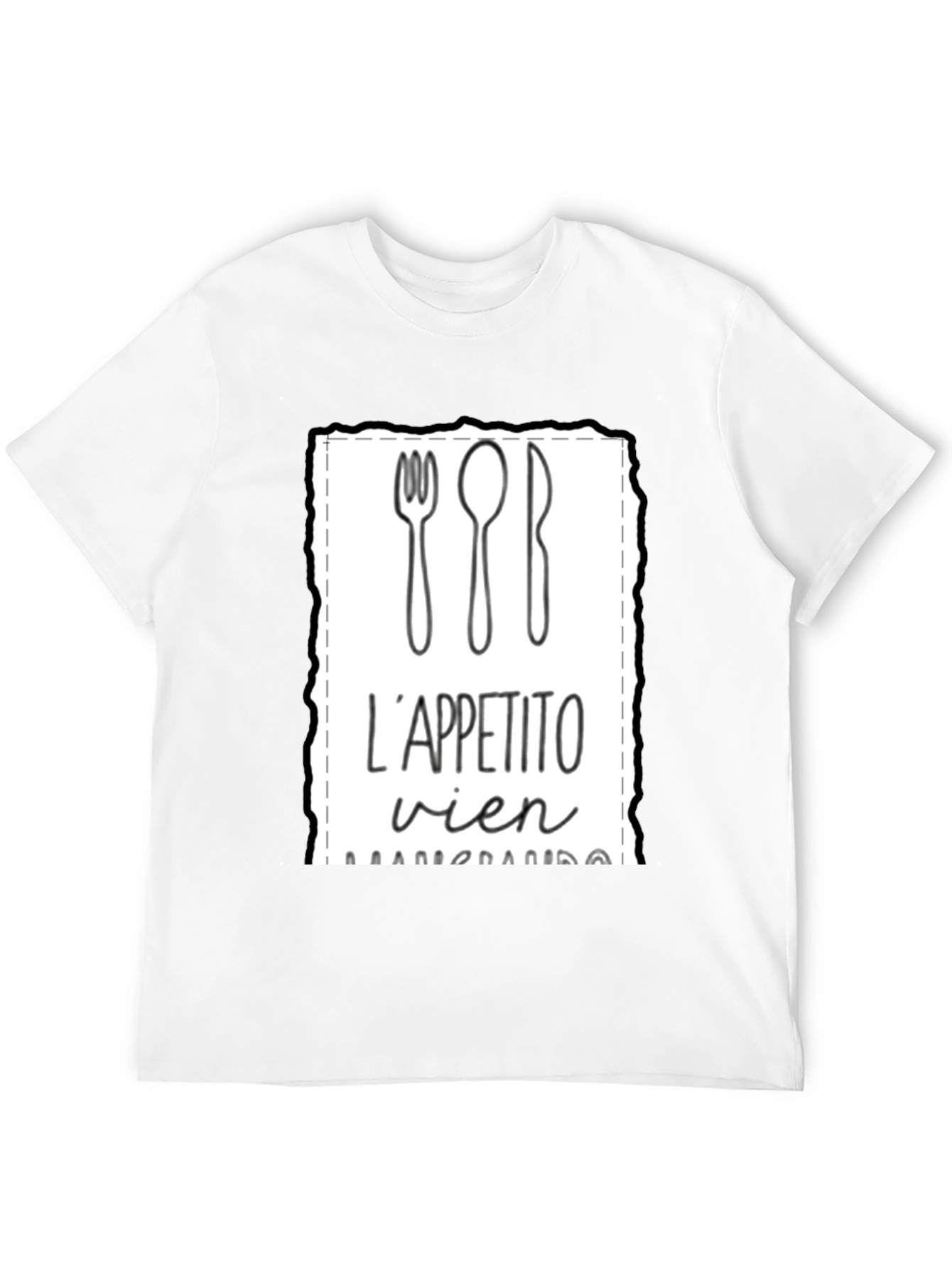 Lappetito Vien Mangairdo T-Shirt - Italian Foodie