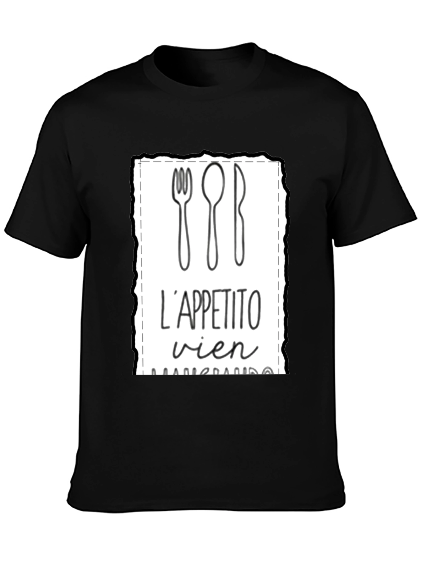 Lappetito Vien Mangairdo T-Shirt - Italian Foodie