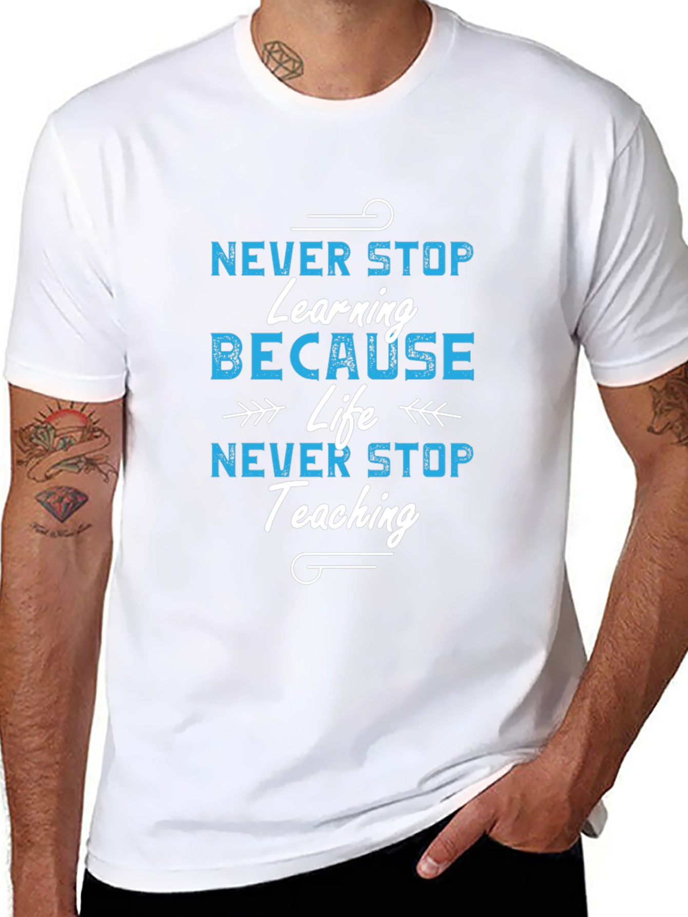 Never Stop Learning T-Shirt