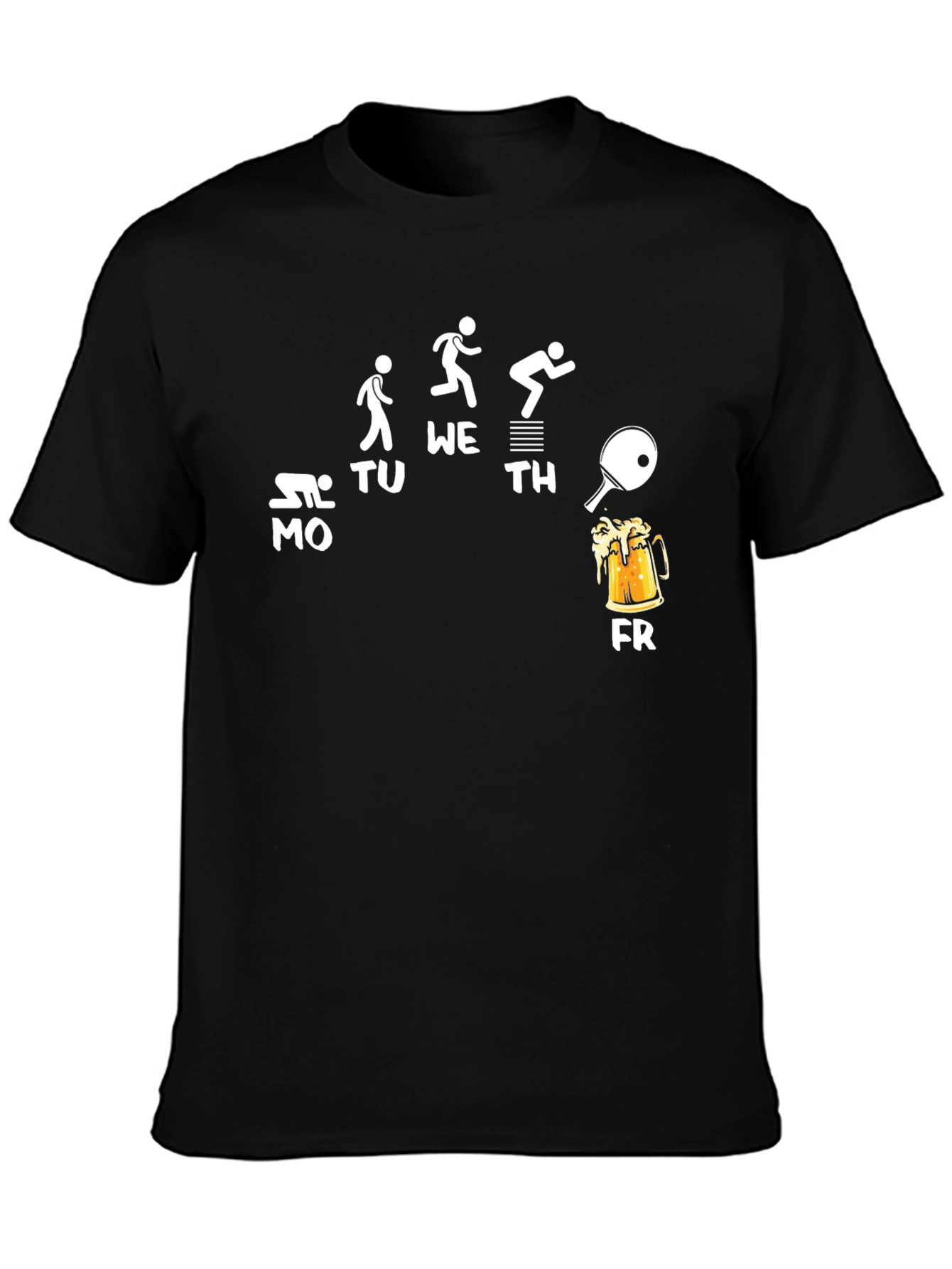 Week Humor Graphic T-Shirt