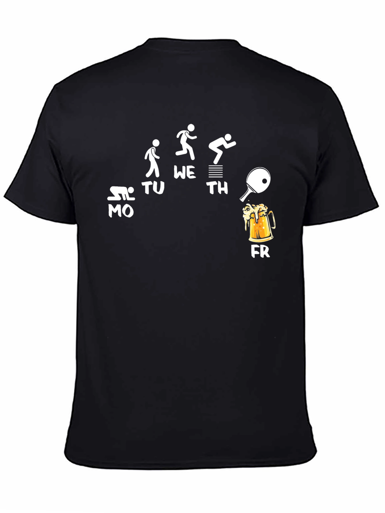 Week Humor Graphic T-Shirt