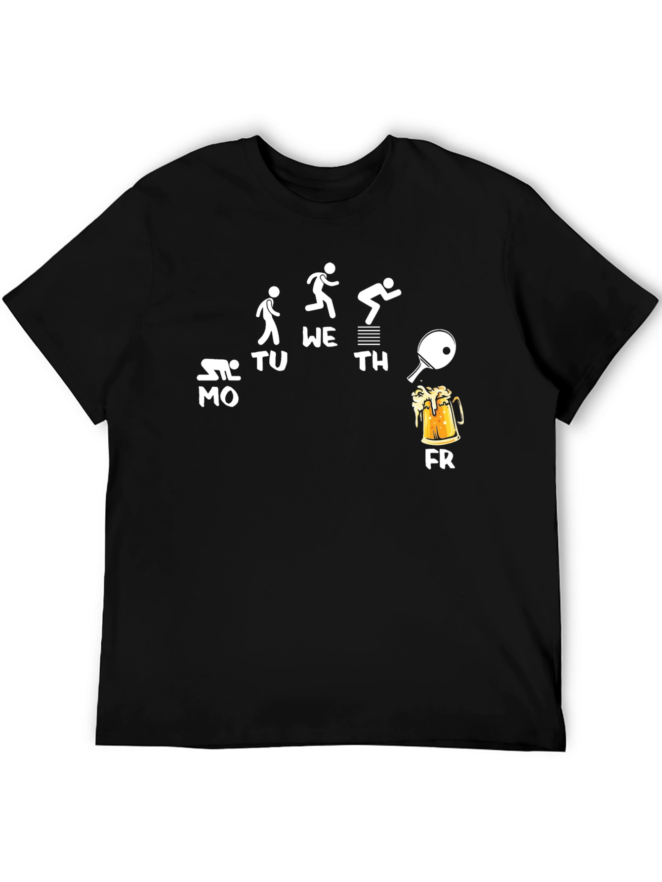 Week Humor Graphic T-Shirt