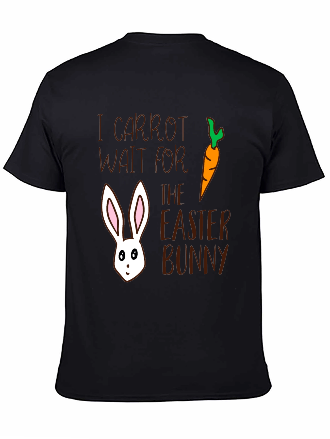 Easter Bunny Carrot Graphic T-Shirt
