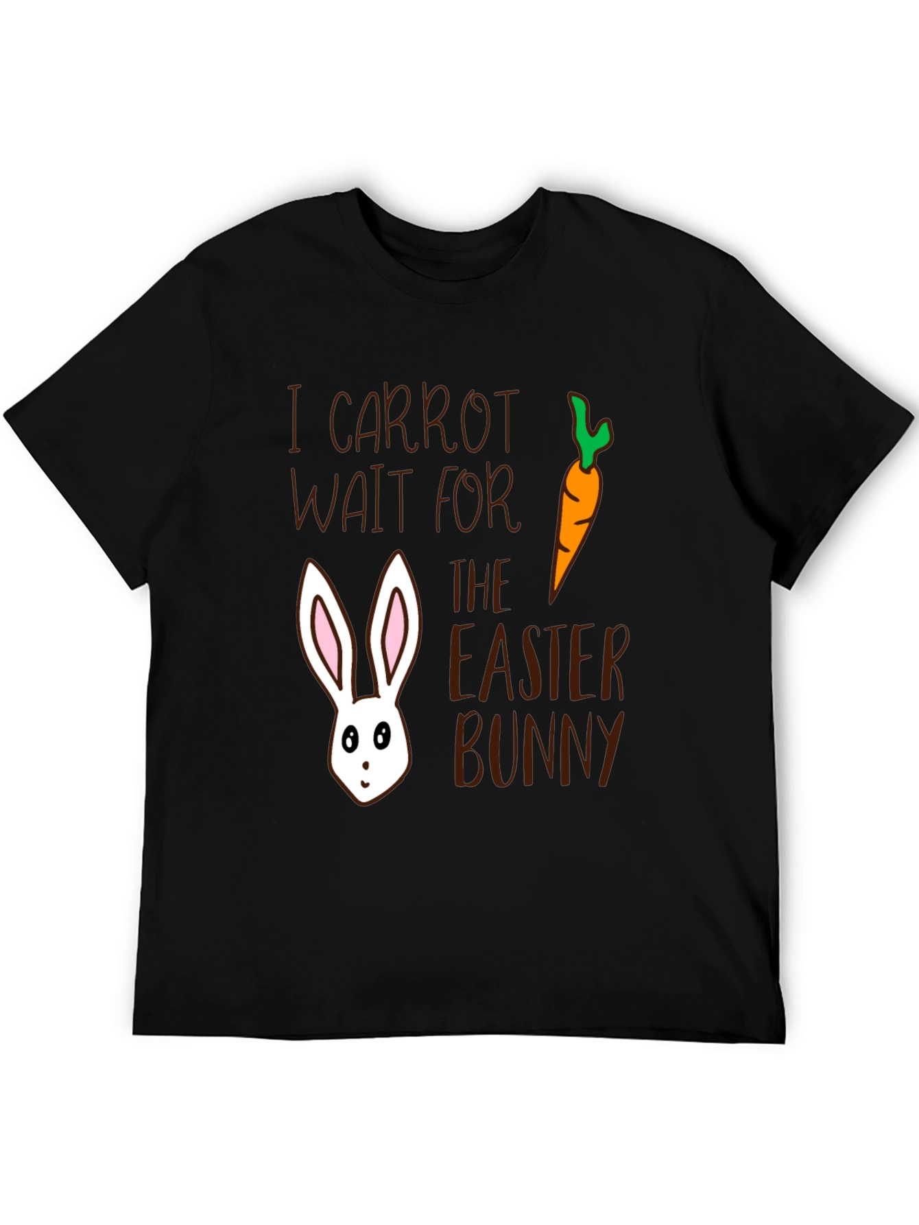 Easter Bunny Carrot Graphic T-Shirt