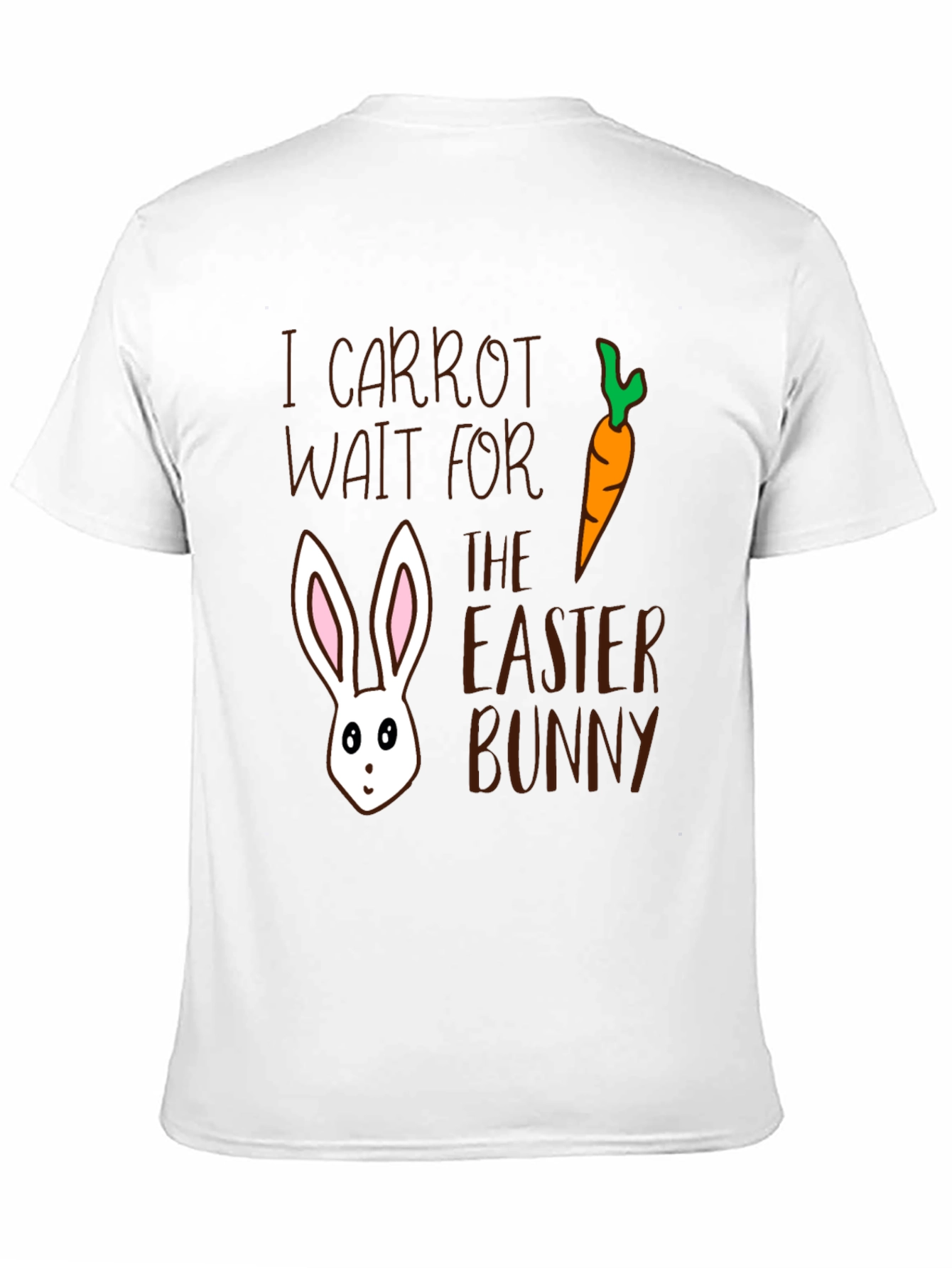 Easter Bunny Carrot Graphic T-Shirt
