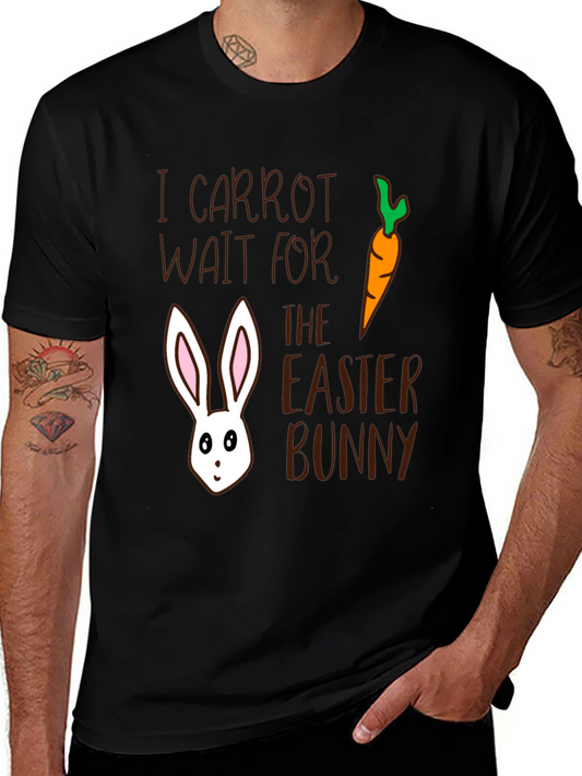 Easter Bunny Carrot Graphic T-Shirt