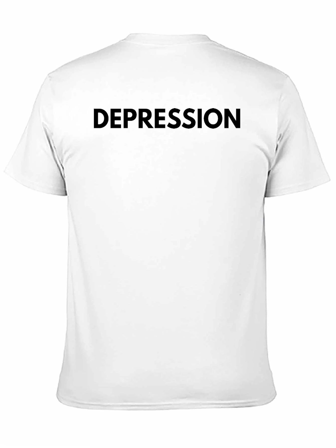 Depression T-Shirt - Classic Black Tee