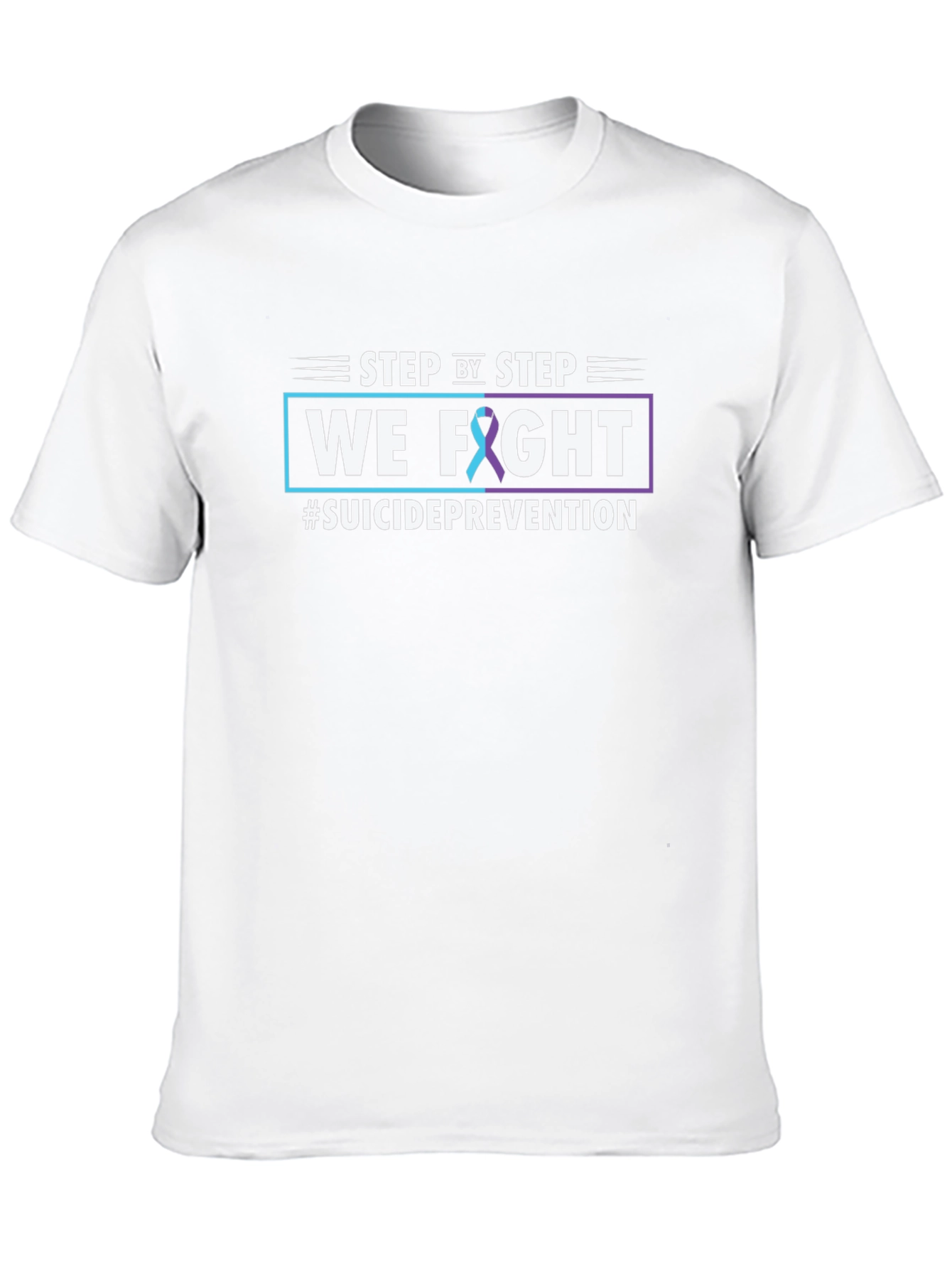 Suicide Prevention T-Shirt - We Fight
