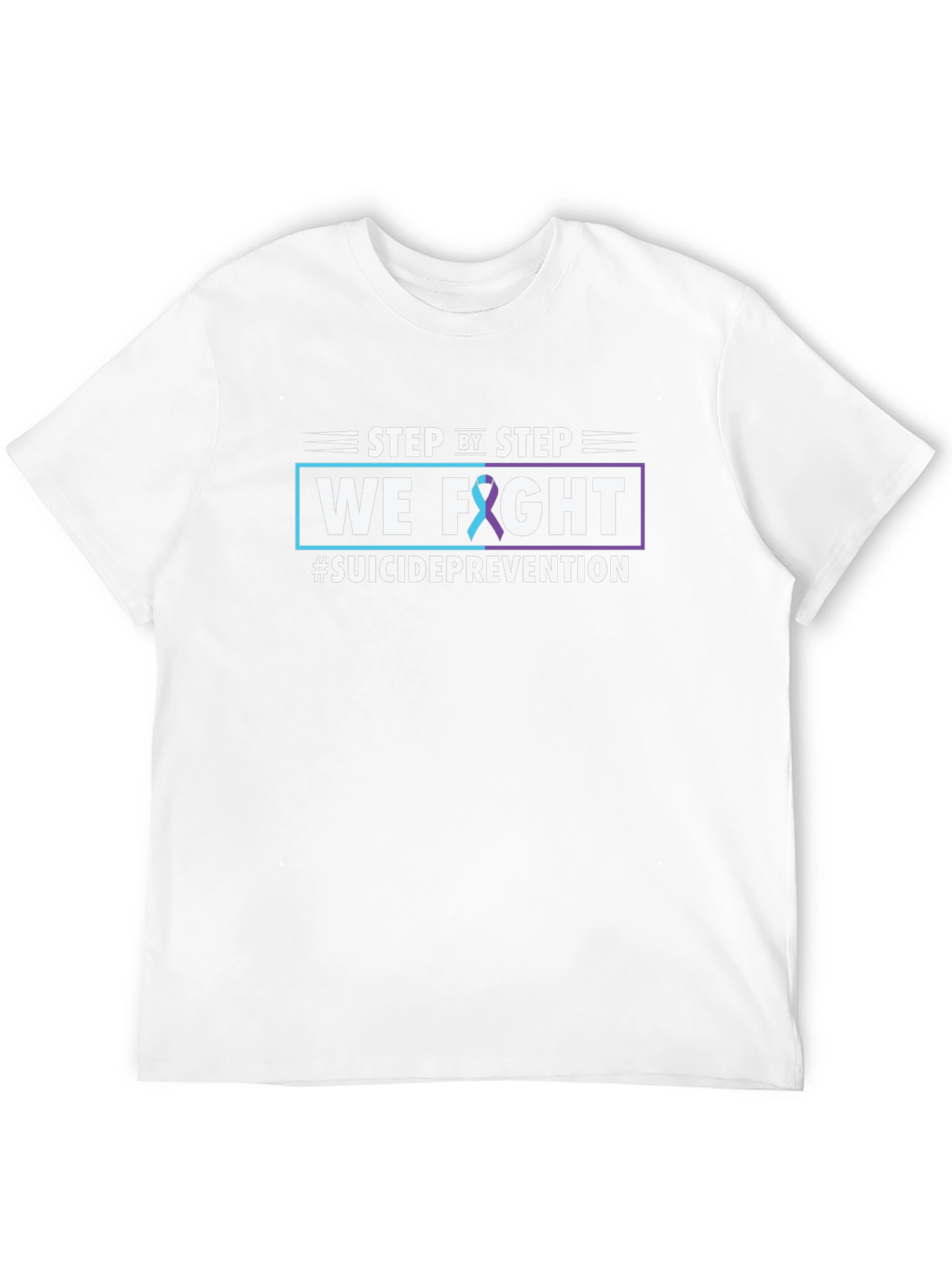 Suicide Prevention T-Shirt - We Fight