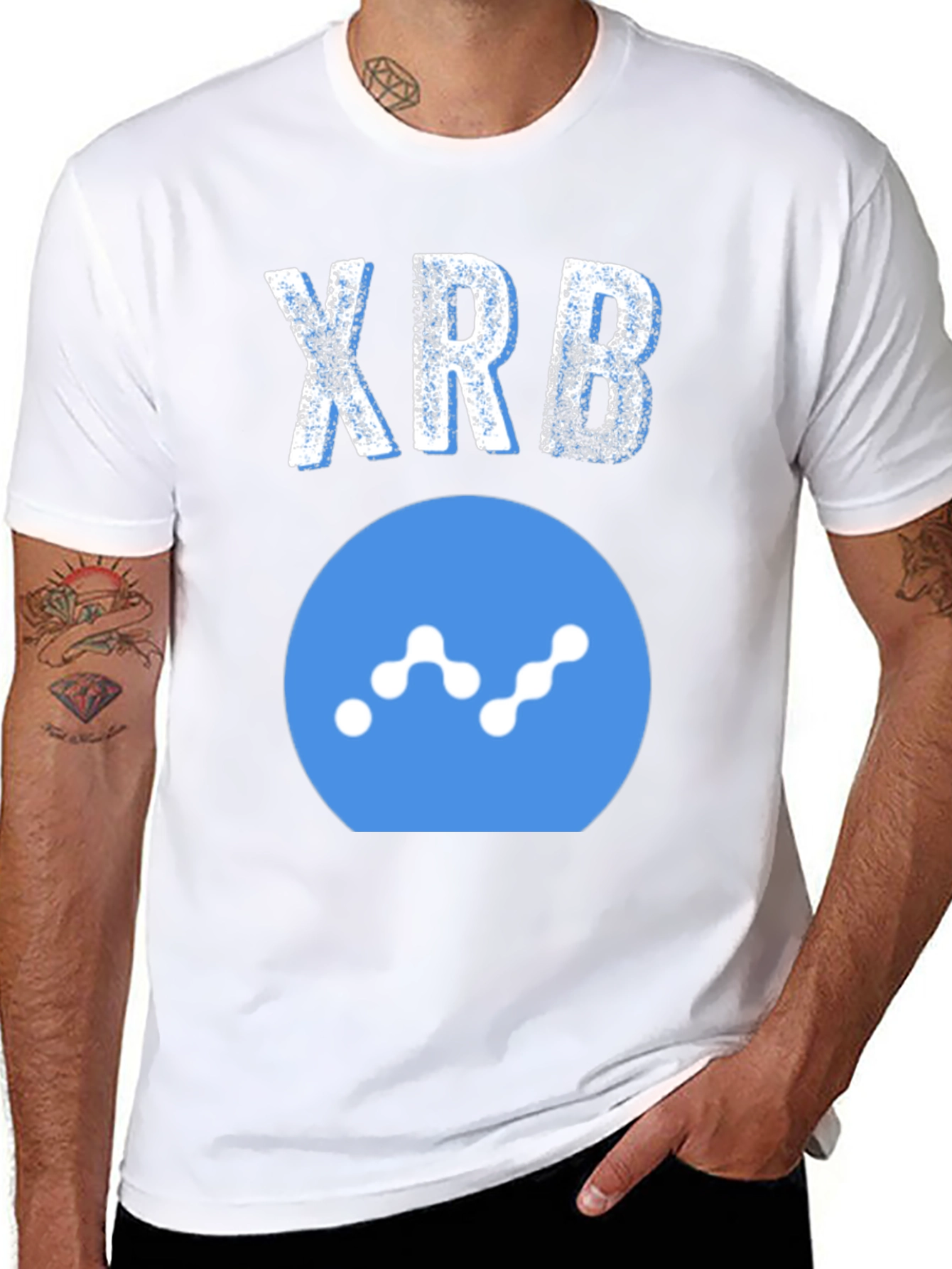 XRB Crypto T-Shirt - Stylish Blockchain Apparel