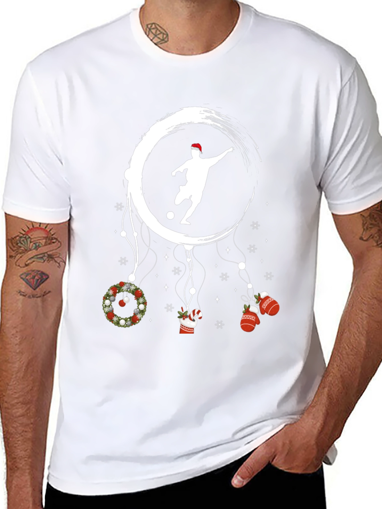 Festive Soccer Dreamcatcher T-Shirt