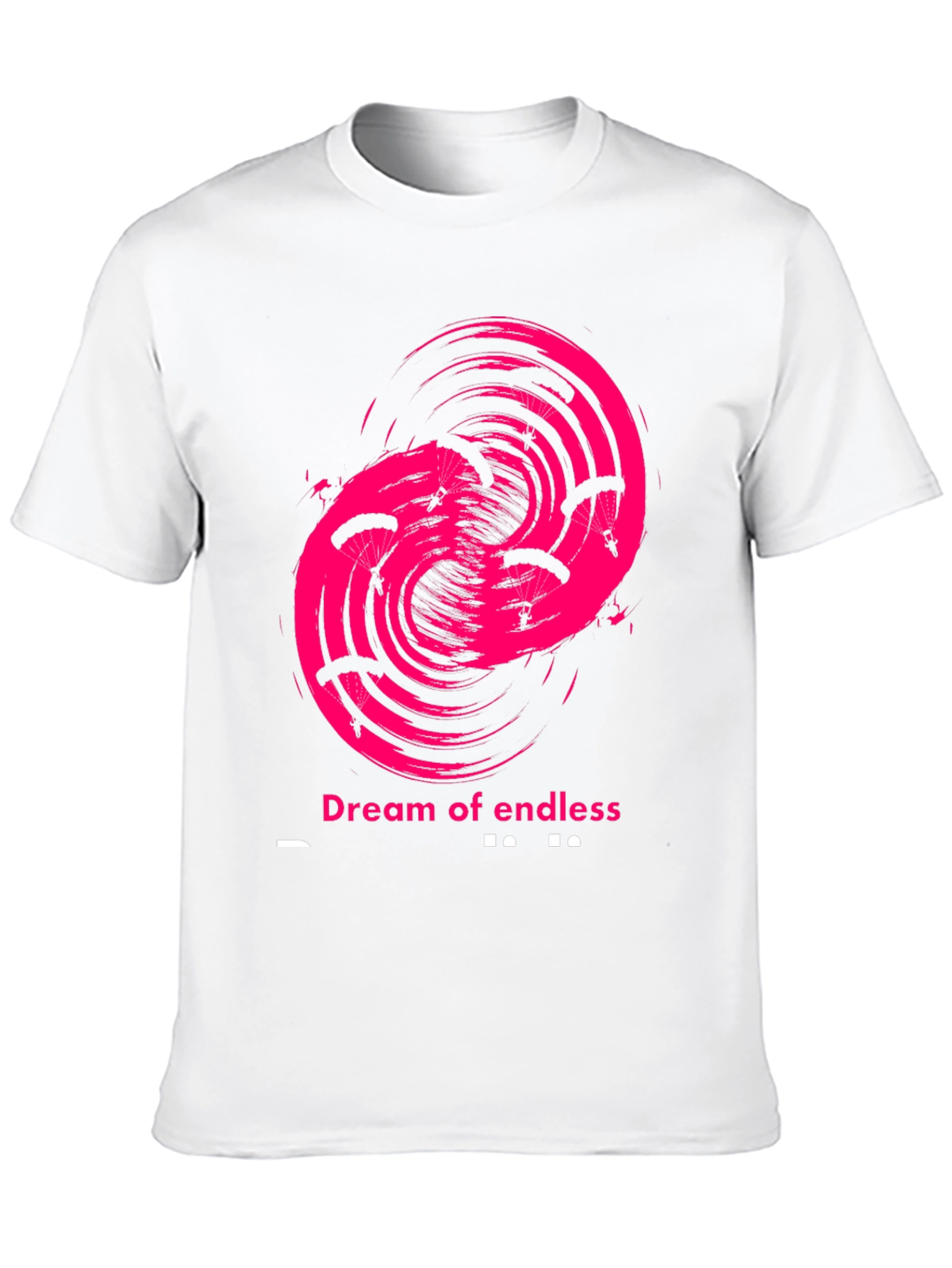 Dream of Endless Skydive Black T-Shirt