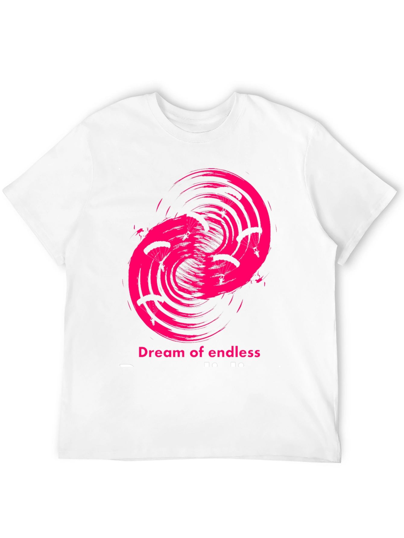 Dream of Endless Skydive Black T-Shirt
