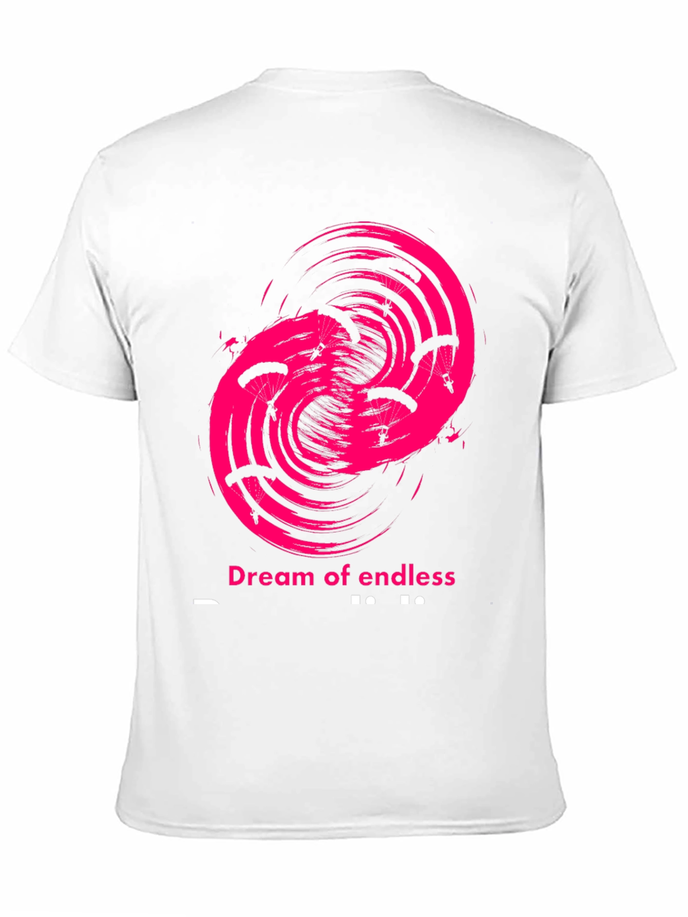 Dream of Endless Skydive Black T-Shirt