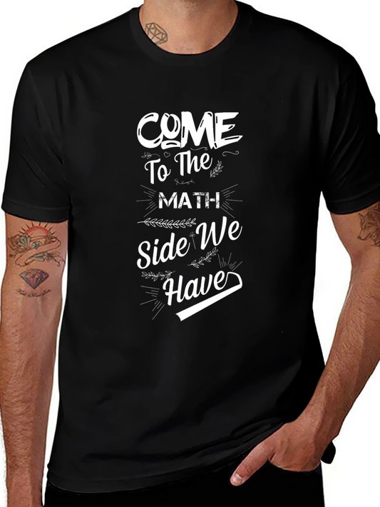 Math Side T-Shirt - Funny Geek Tee