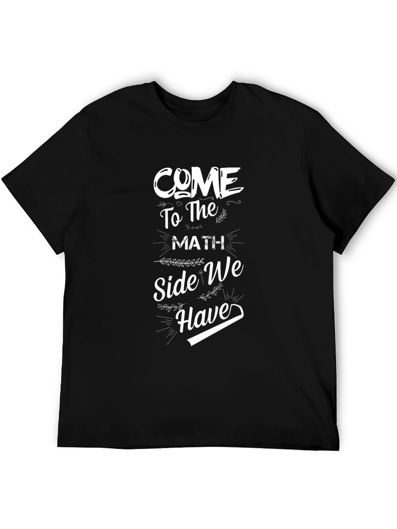 Math Side T-Shirt - Funny Geek Tee