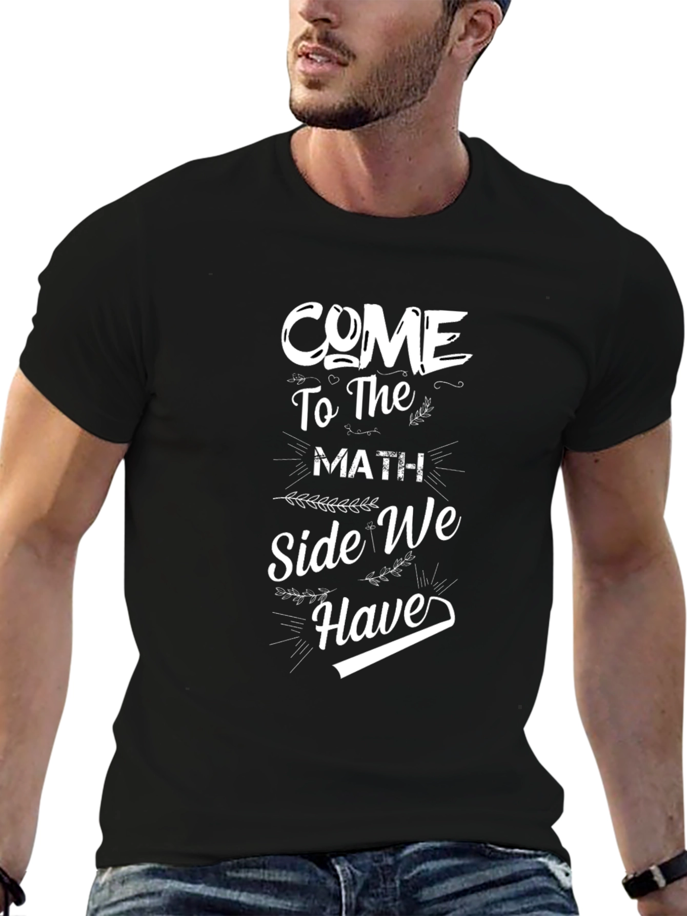 Math Side T-Shirt - Funny Geek Tee