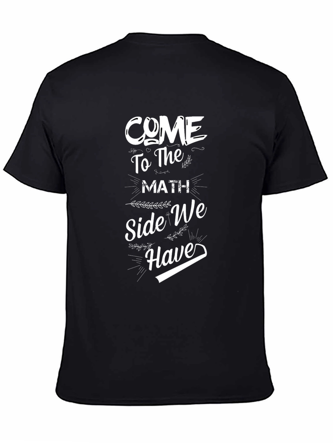 Math Side T-Shirt - Funny Geek Tee